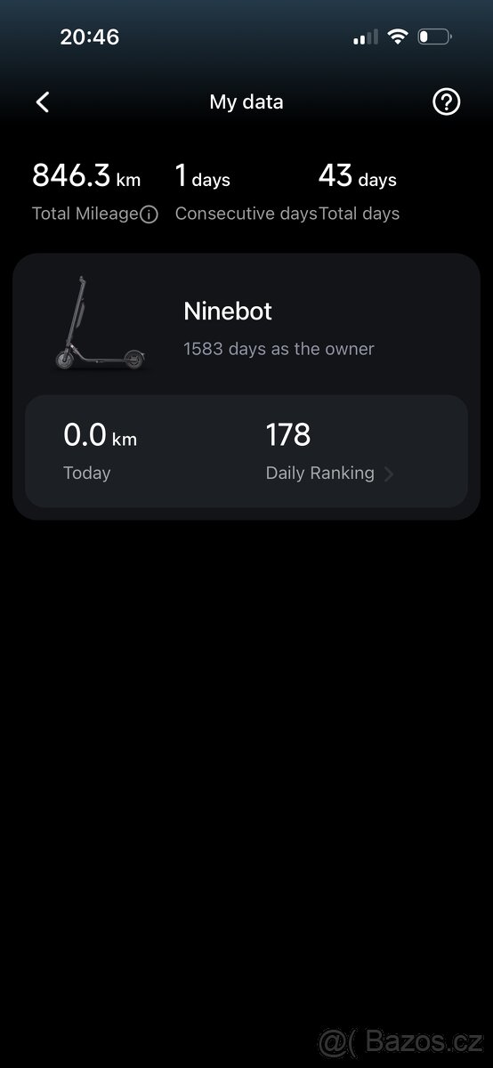 Koloběžka Ninebot Kickscooter E45E by Segway TOP STAV - 13
