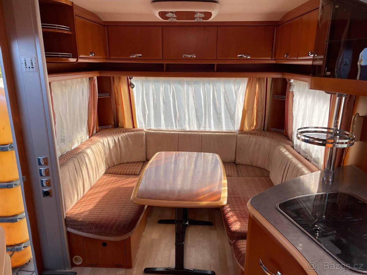 Tabbert Puccini 540, 4 os., EL.POJEZD, fr.psotel, bojler,12V - 13