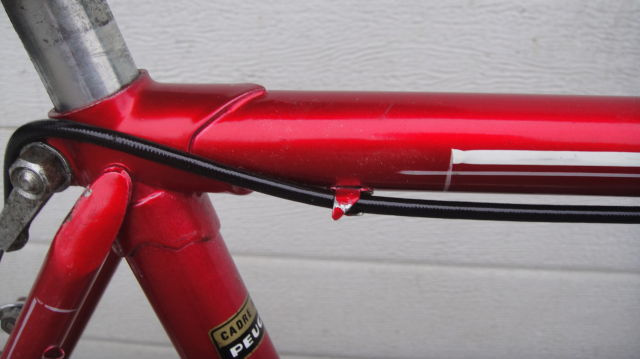 Peugeot, 1977, pánské kolo, červená barva - 13