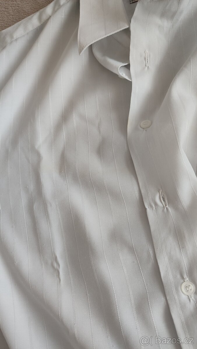 Pánské společenské/smuteční košile - 13