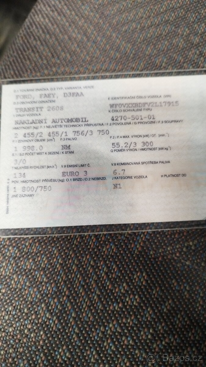 Ford Transit T260S - 13