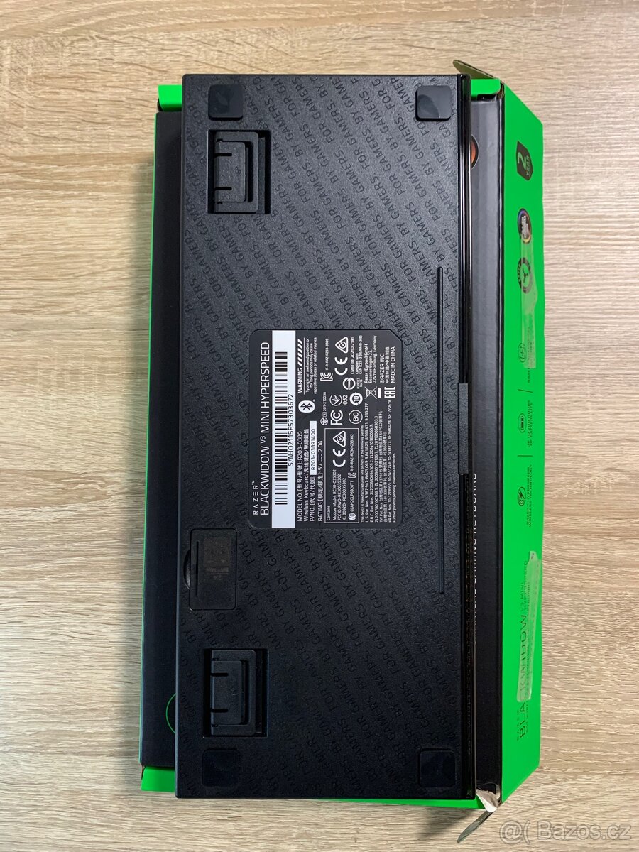 Razer BlackWidow V3 mini Hyperspeed klávesnice - 13