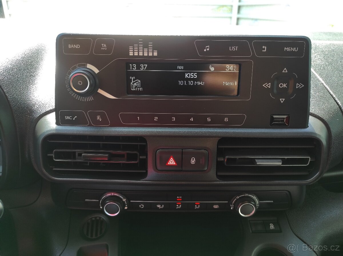 Citroën Berlingo, 1.5HDi 75kW L2, Klima, ČR - 13