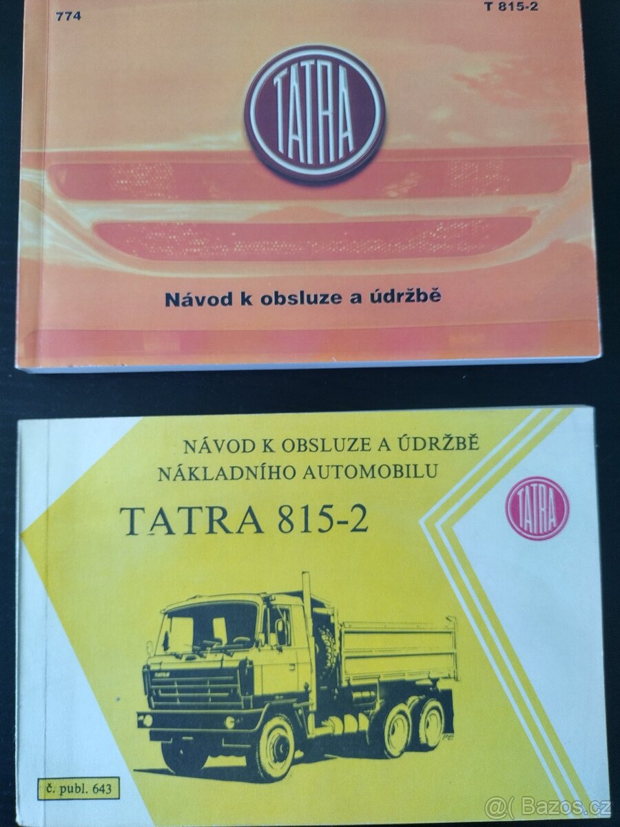 Katalogy a dílenské Tatra 815, 148, uds... - 13
