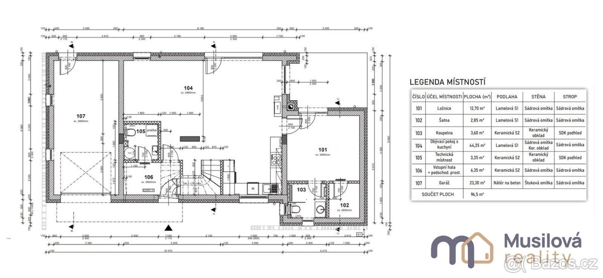 Prodej rodinného domu 150 m2, pozemek 700 m2 - 13