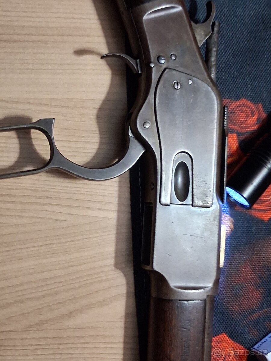 Winchester1873,cal.38-40, vyrobená roku 1881 - 13