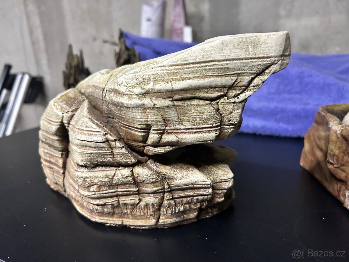 Akvárium terárium dekorace - 13