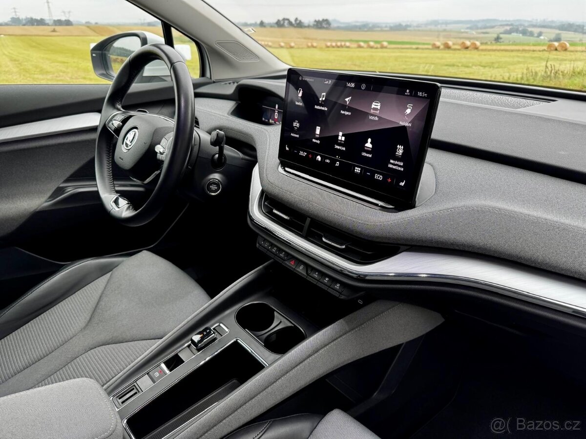 Škoda Enyaq, 82kWh, SOH 89%,KEYLESS, Výhřev,s DPH 569 000,- - 13
