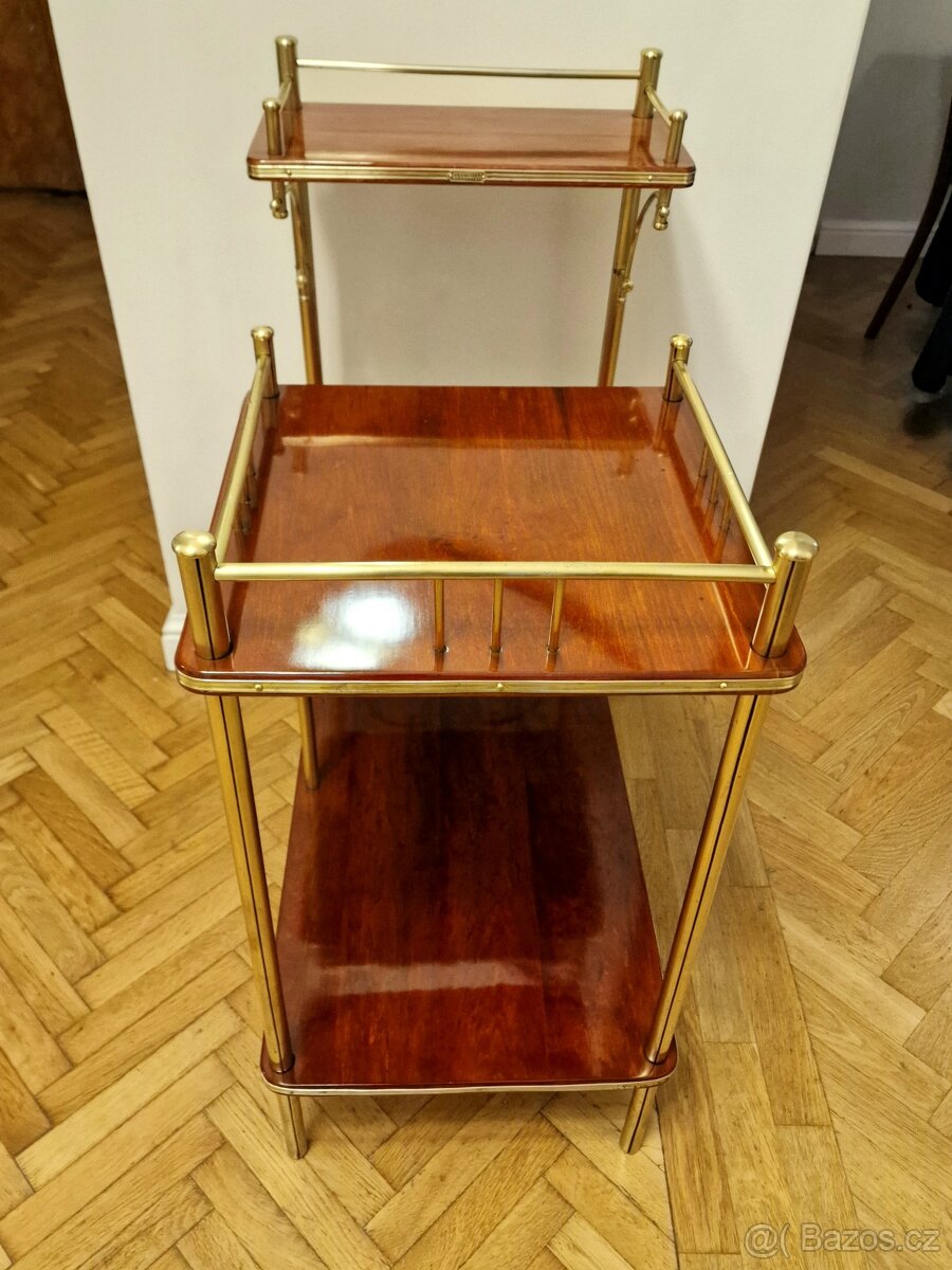 Art deco květinový stolek - 13