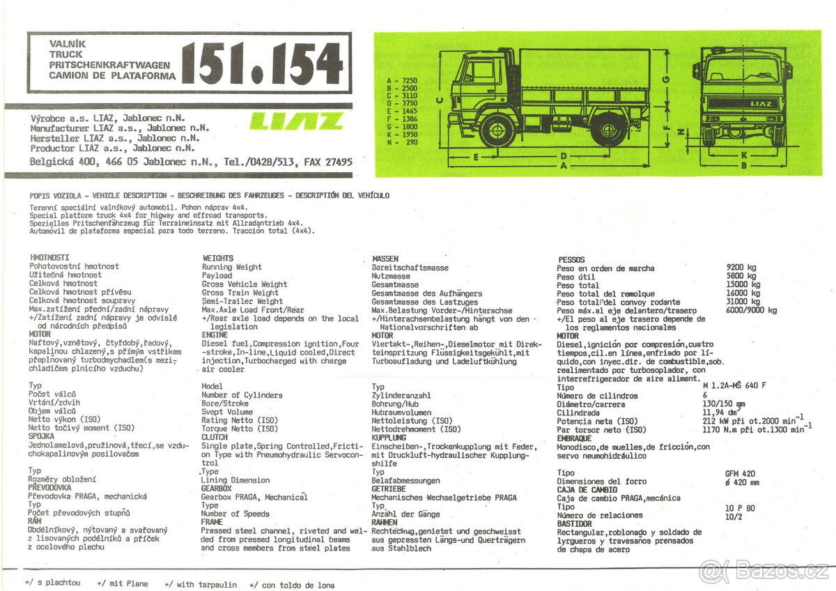 Prospekty - Liaz 3 - 13