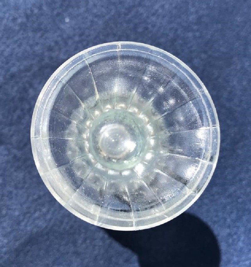 6x Pohár Sklenice na zmrzlinu kompot RETRO - 13