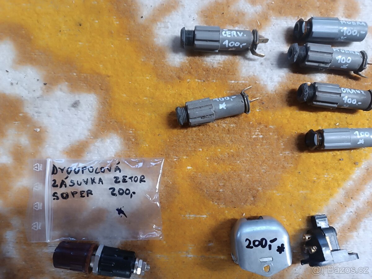 Přepínač svetel Jawa,patice,kontrolka,relátko,stadion - 13