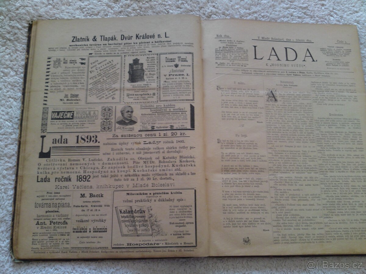 Svázané časopisy Lada - 13