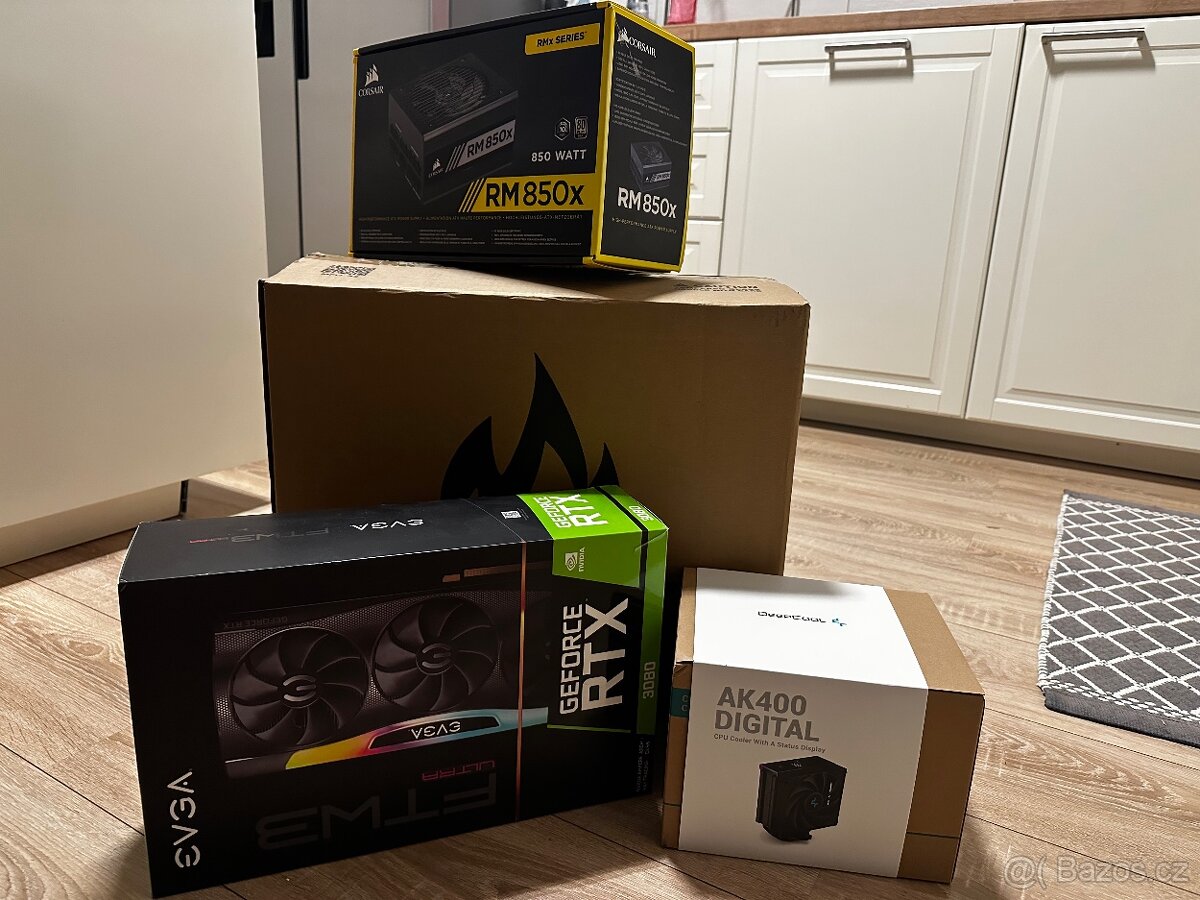 Herni pc i7 / RTX 3080 / 16gb ddr4 - 13