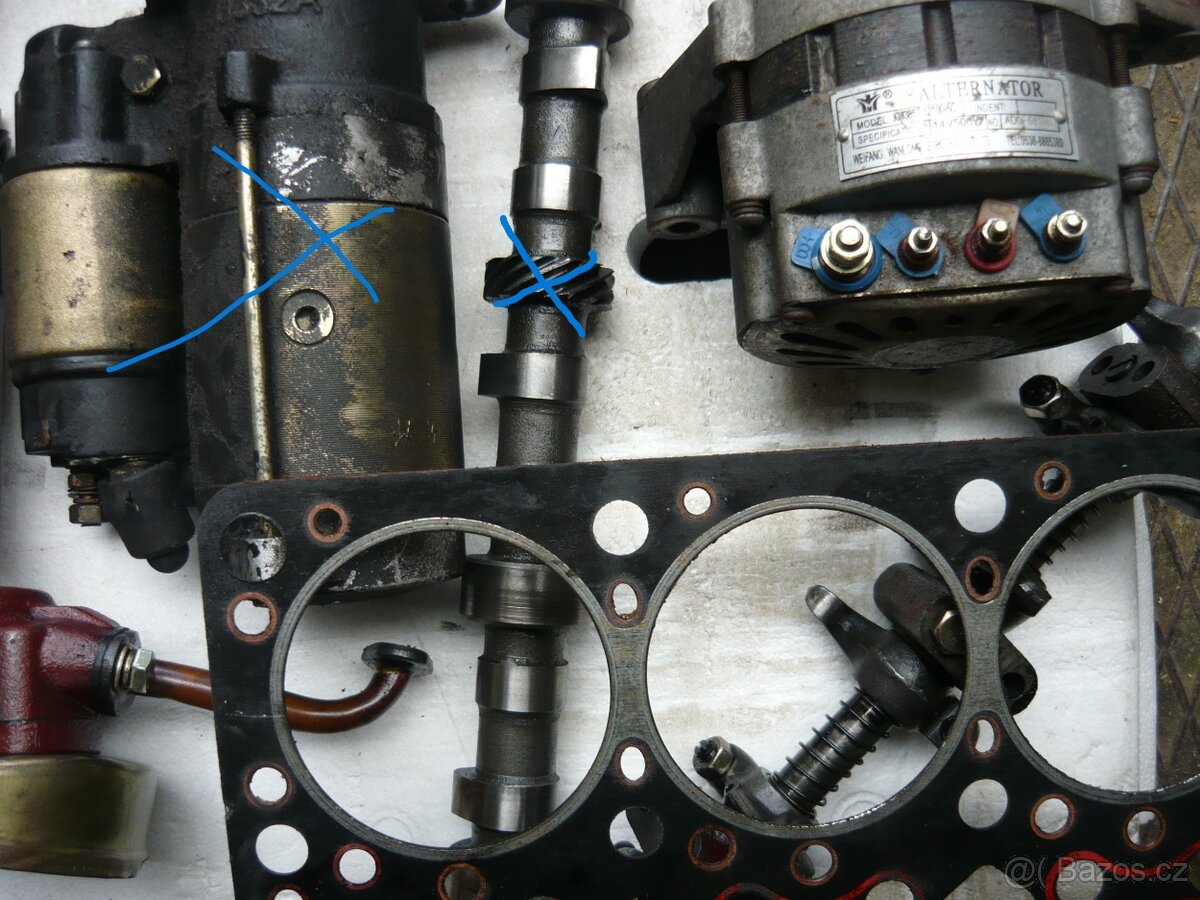 ČÍNSKÝ MOTOR LAIDONG - 3 válec - 13