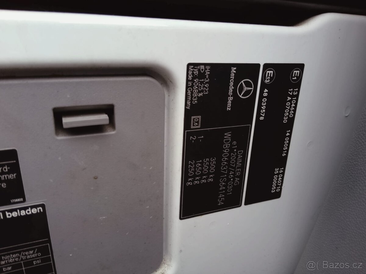 MERCEDES-BENZ SPRINTER316 L4H2MAXI2,2CDi120kw,rv4/2013 - 13