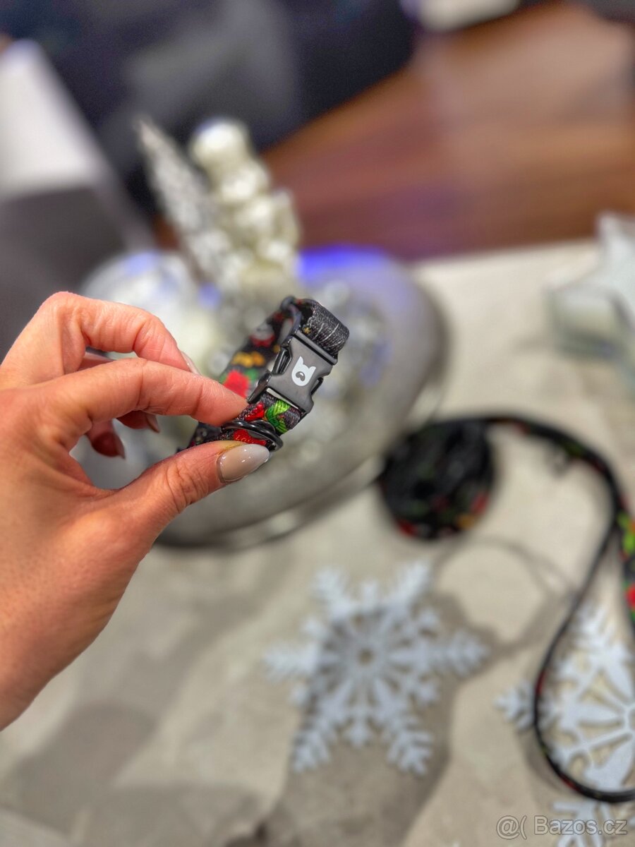 Luxusní obojek + vodítko OBODOG - 13