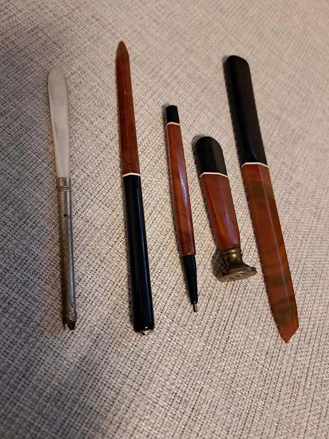 psací potřeby z I. republiky + retro - 13