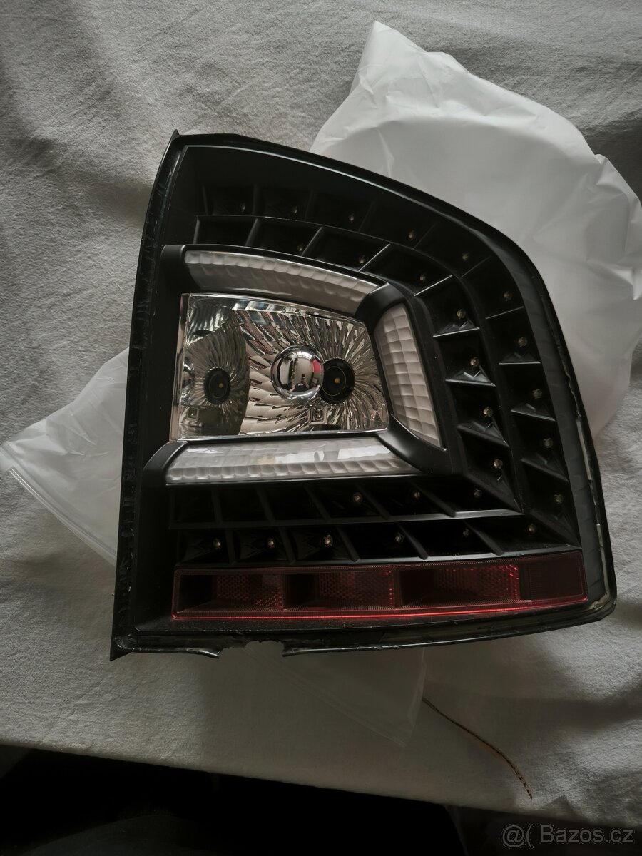 černá LED Litec Škoda Octavia II Combi - 13