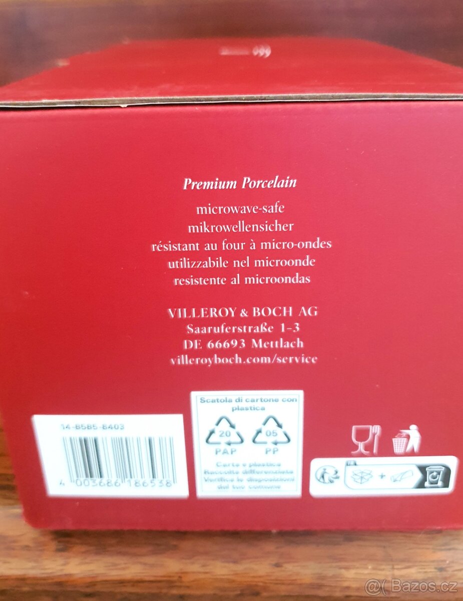 2ks NOVÝ Villeroy & Boch Toy's Delight vánoční hrnek velký - 13