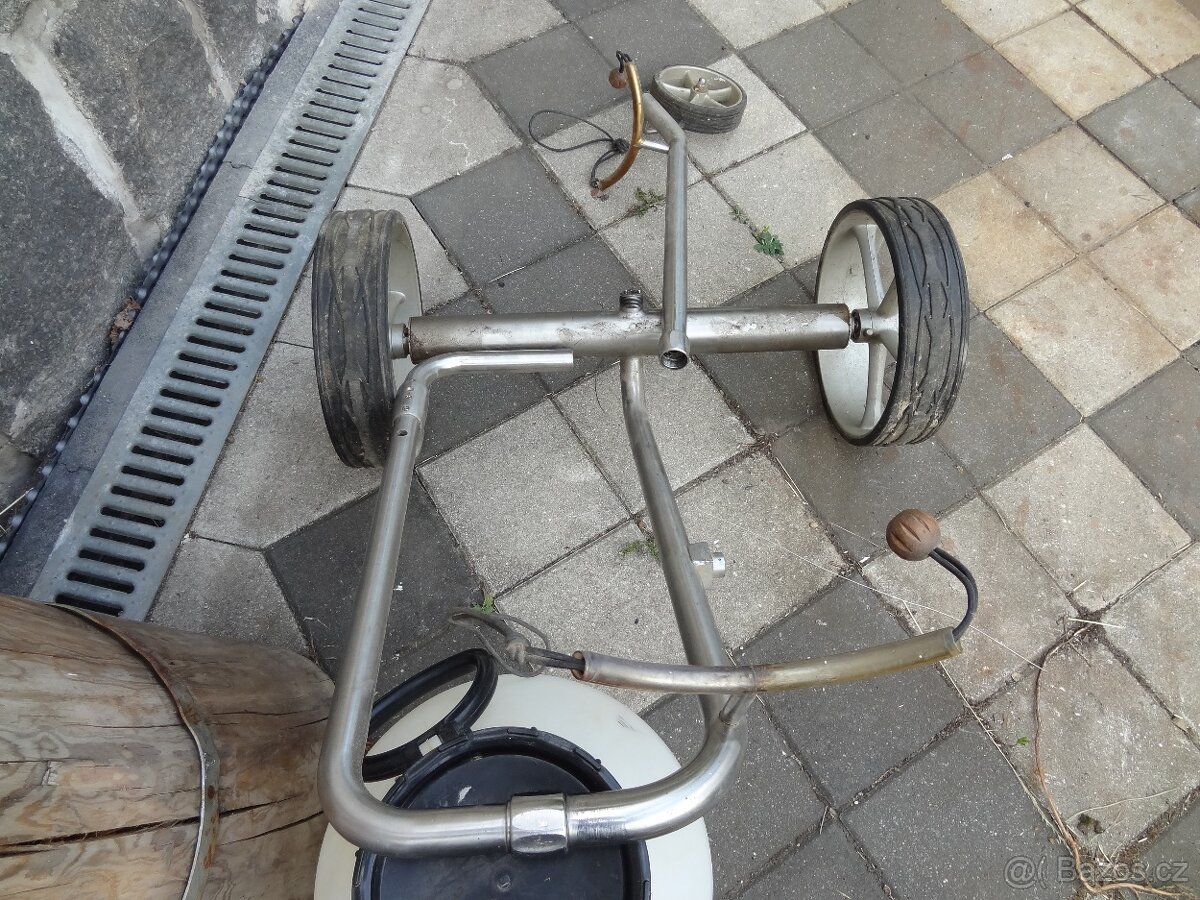 Skládací vozík. Nerez. - 13