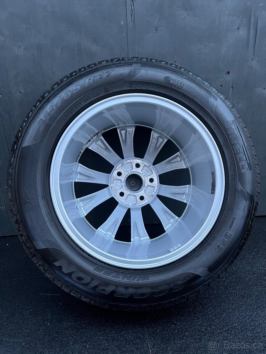 Originál alu 5x112 VW Tiguan 215/65/17 “Montana” - 13