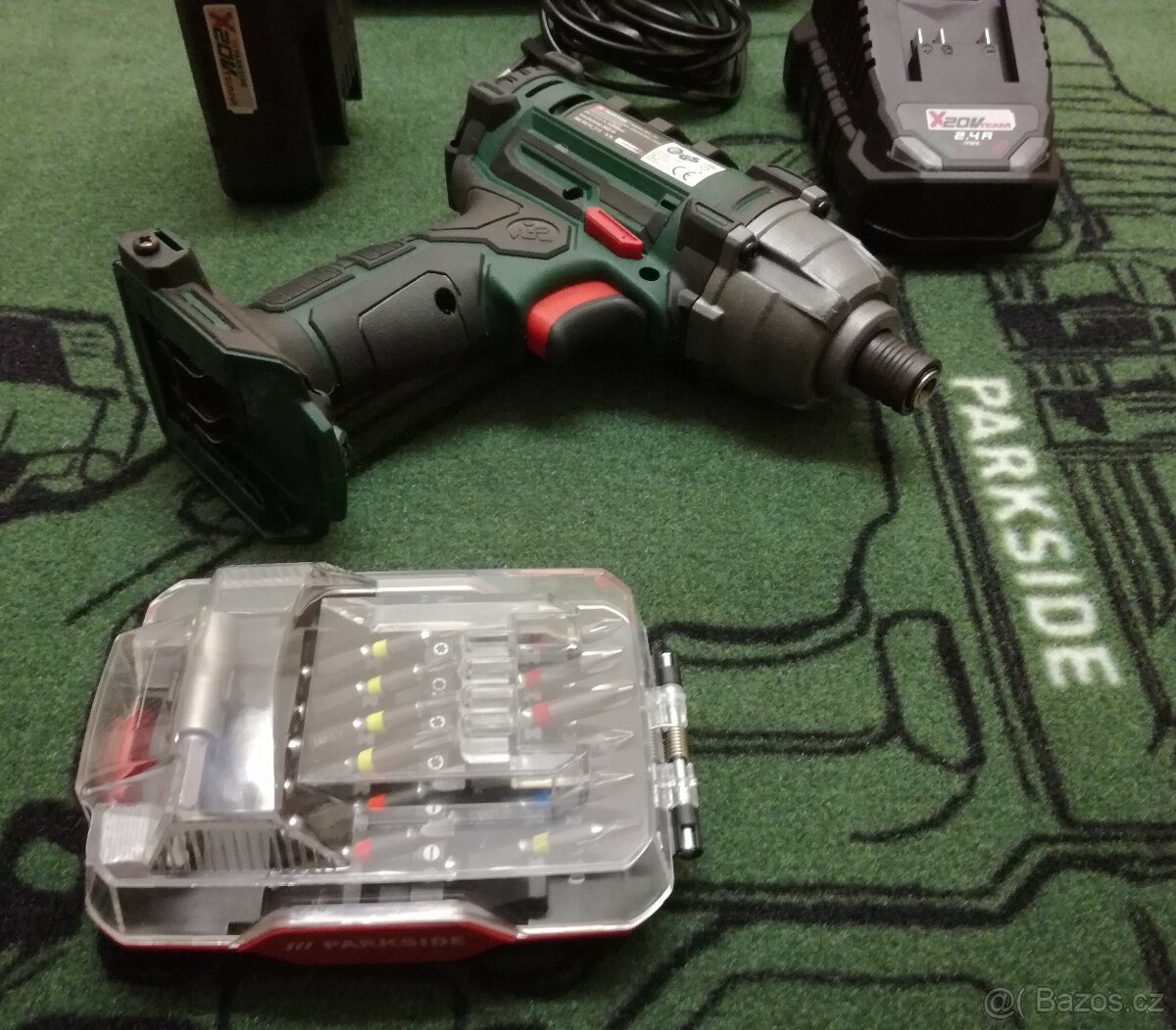 Aku rázový utahovák PARKSIDE 1/4" - 13