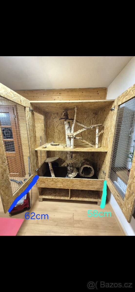 Klec pro činčily, osmáky (hlodavce) - 13