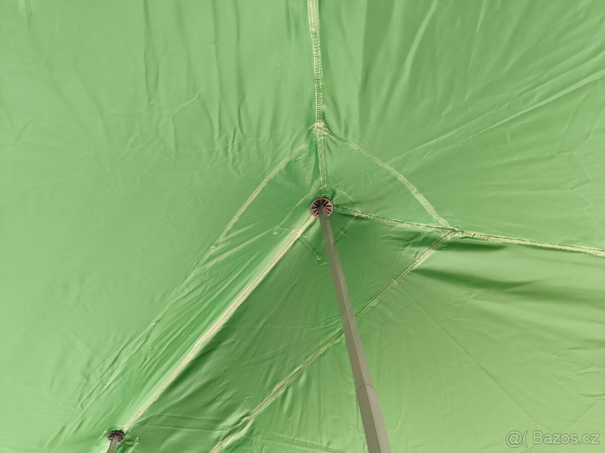 Nůžkový párty stan 6x3 m, hliníkový hexagon 42mm - 13