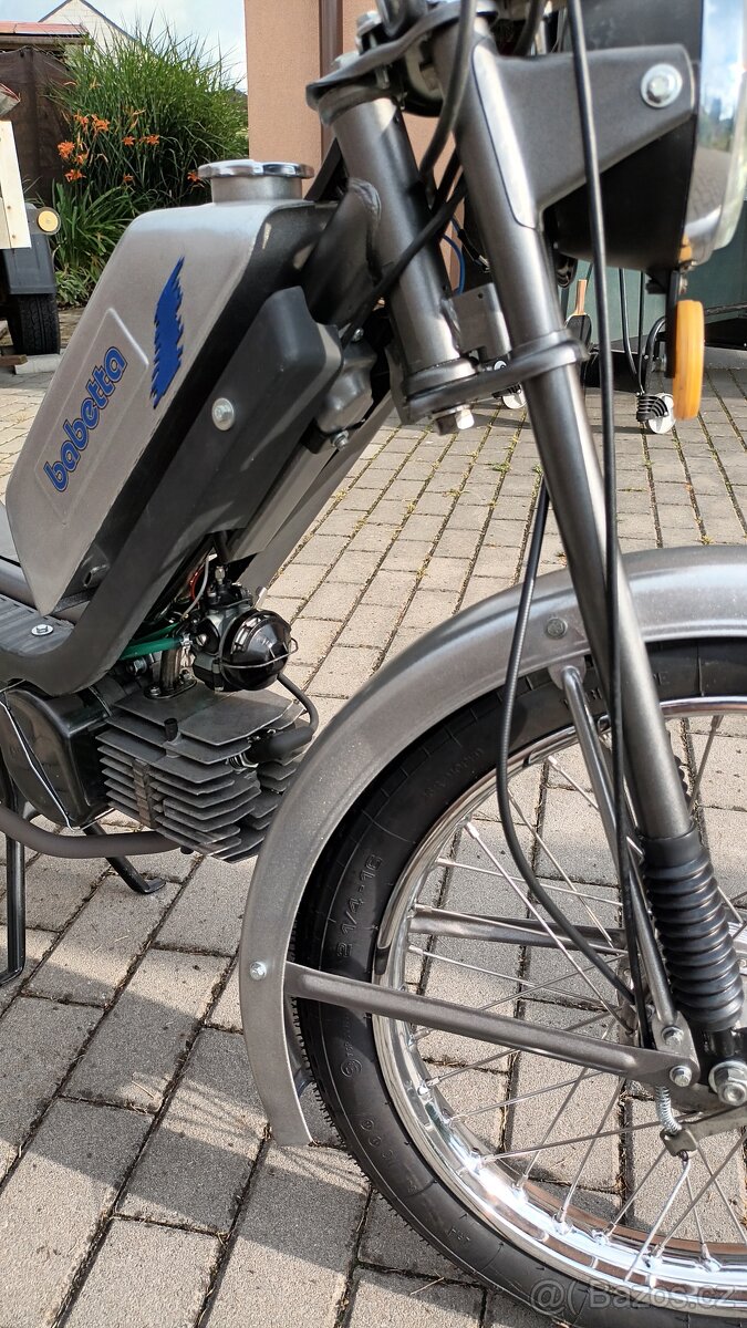 Babetta 210 - po GO a renovaci +štítek a kartička - 13