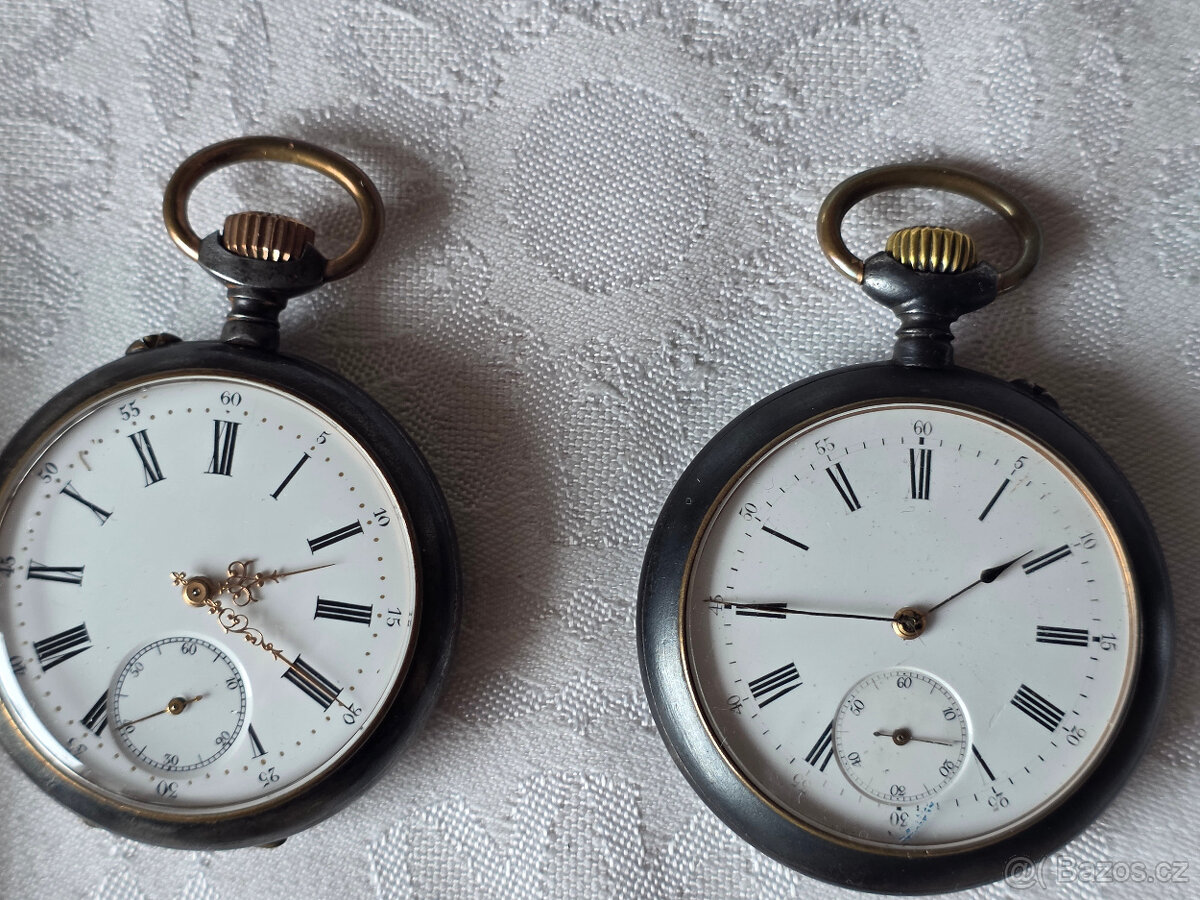 Staré kapesní hodinky. - 13