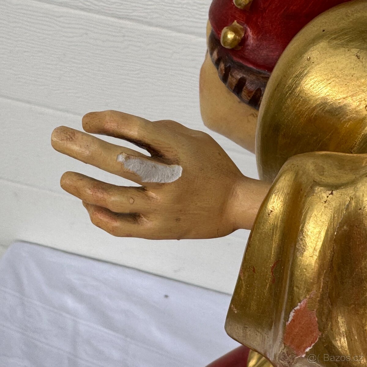 Souprava všech 10 soch Moriskentänzer velké dřevěné - 13