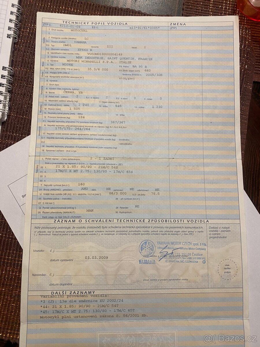 Yamaha xt 660r - 13