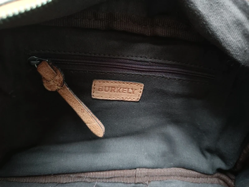 Kožená taška Burkely, unisex - nová - 13