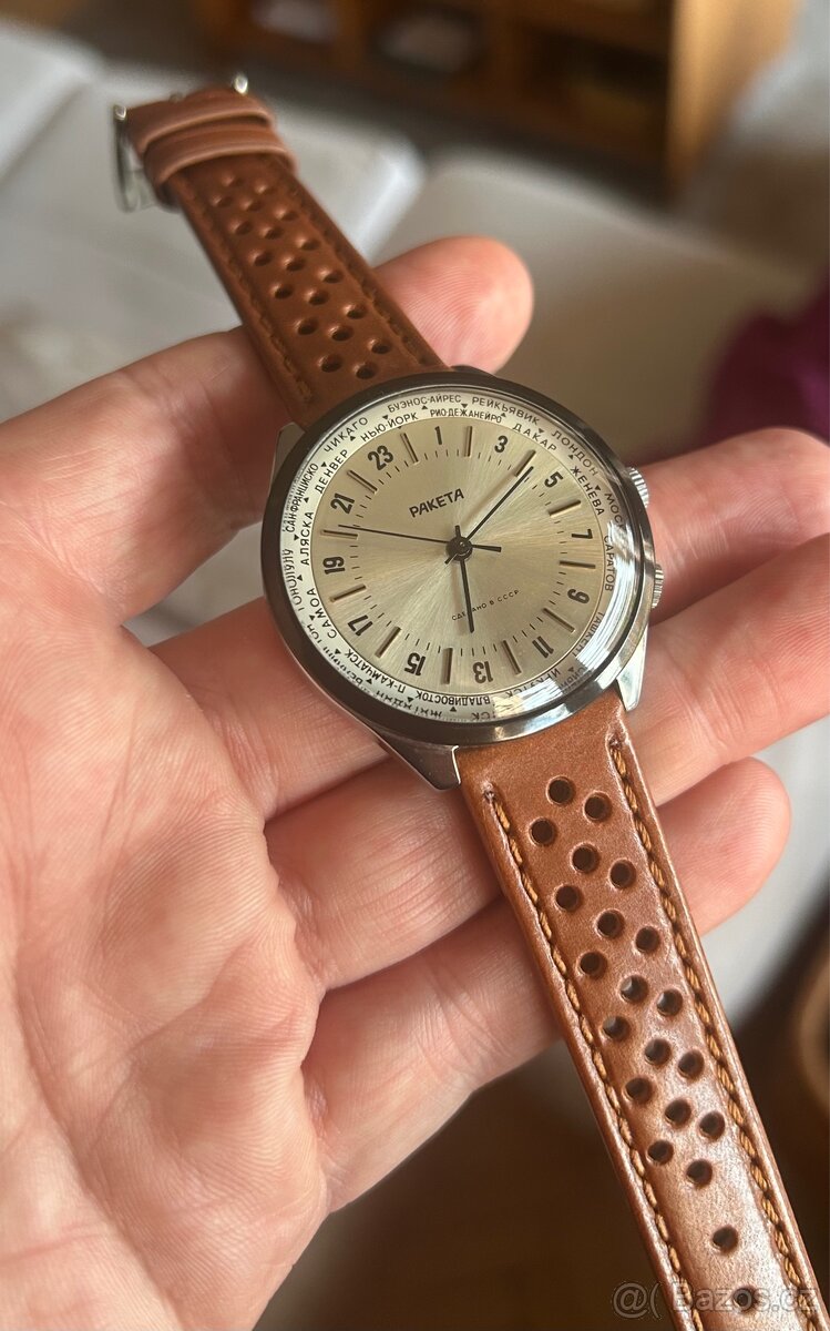 Hodinky Raketa 24 Hours World Time - 13