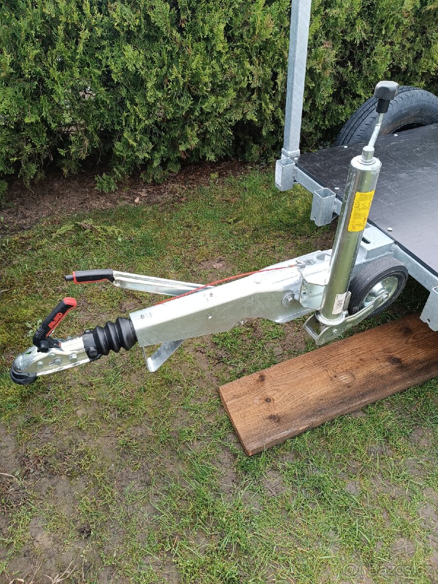 Novou bržděnou dvounápr. vlečku za malotraktor,traktor, - 13