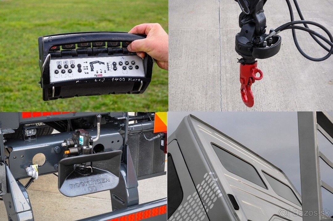 MERCEDES AXOR 1829 VALNÍK + HYDRAULICKÁ RUKA - EU-5 - 13