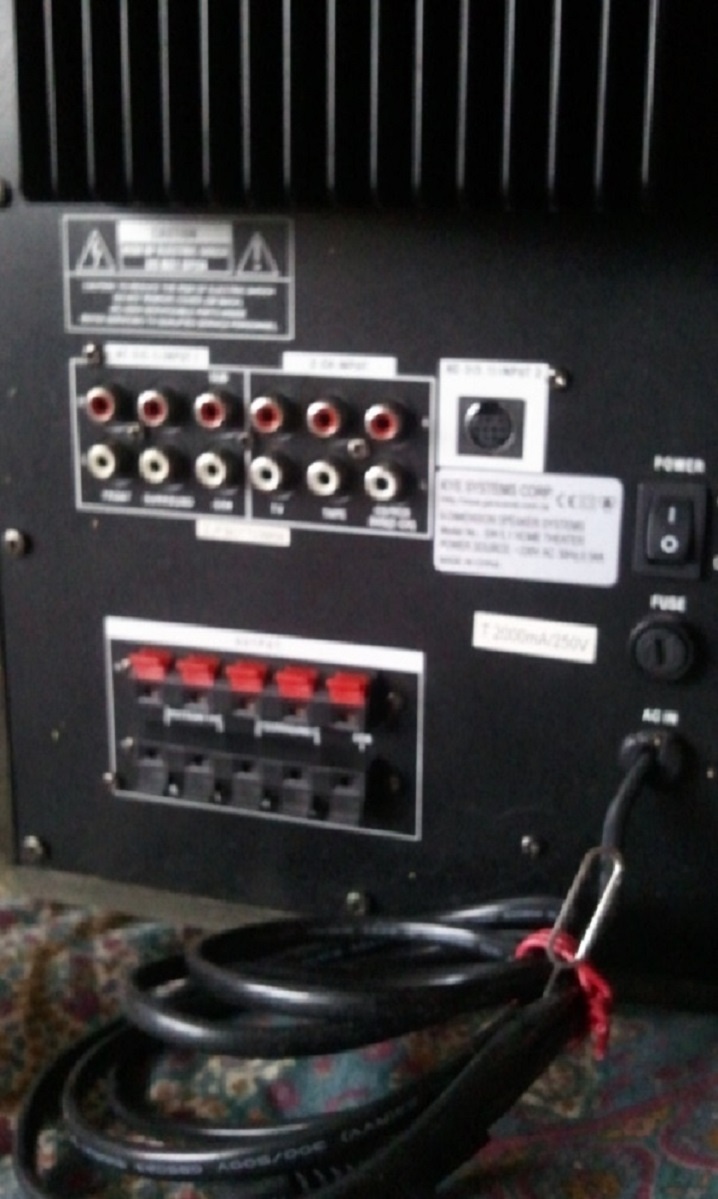 Home Theater KYE System Genius SW-5.1 - 13