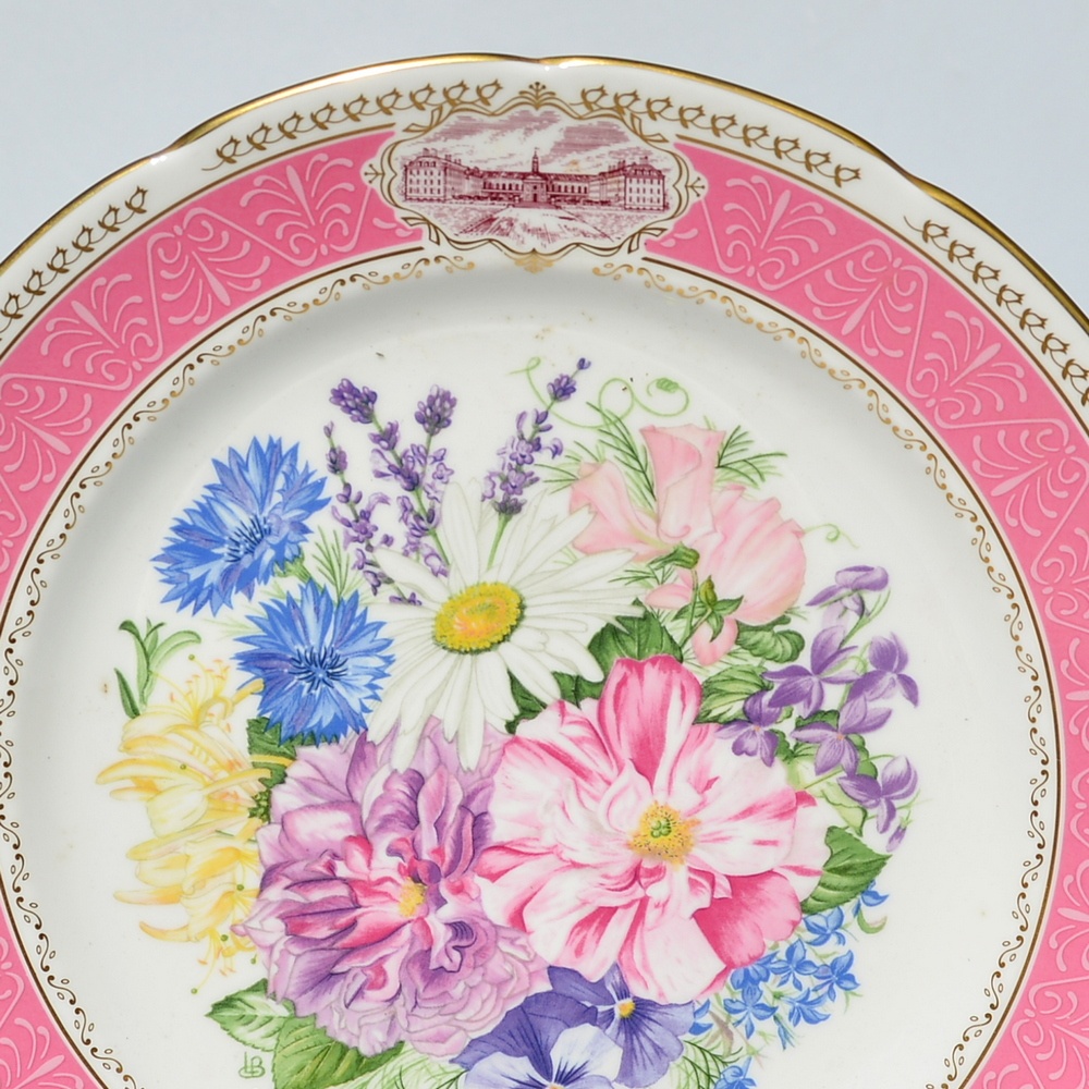 Aynsley, Minton, Wedgwood anglické porcelánové talíře - 13