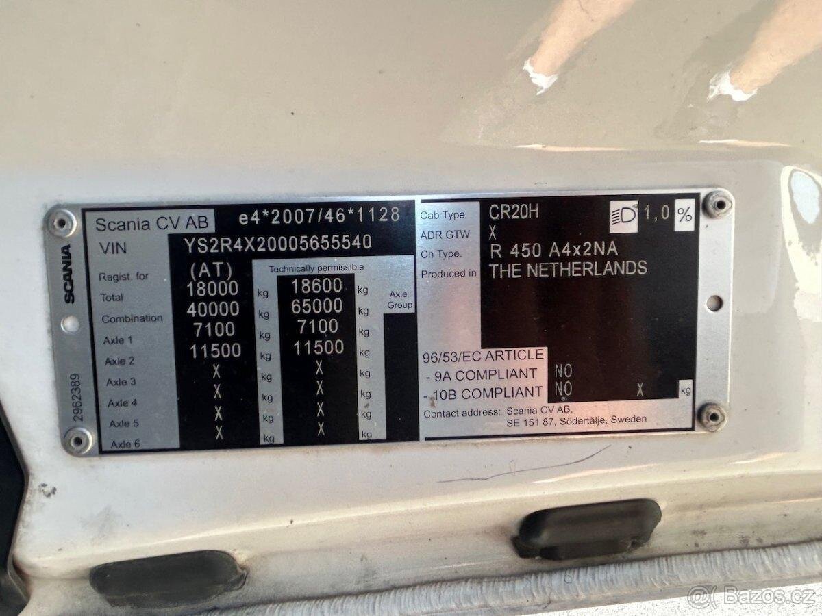 Scania R450, Standard, E6, Retarder, r.v.: 2022 - 13