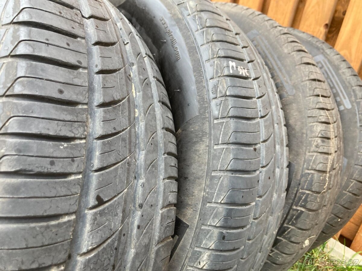 Pneu + disk 5x112 Pirelli Cinturato P1 195/65 R15 - 13