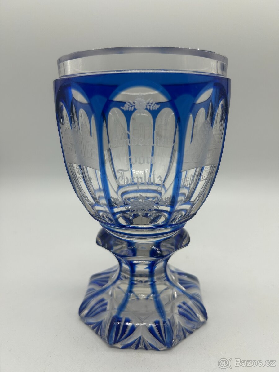 Sběratel nabízí staré BIEDERMEIER sklenice - 13