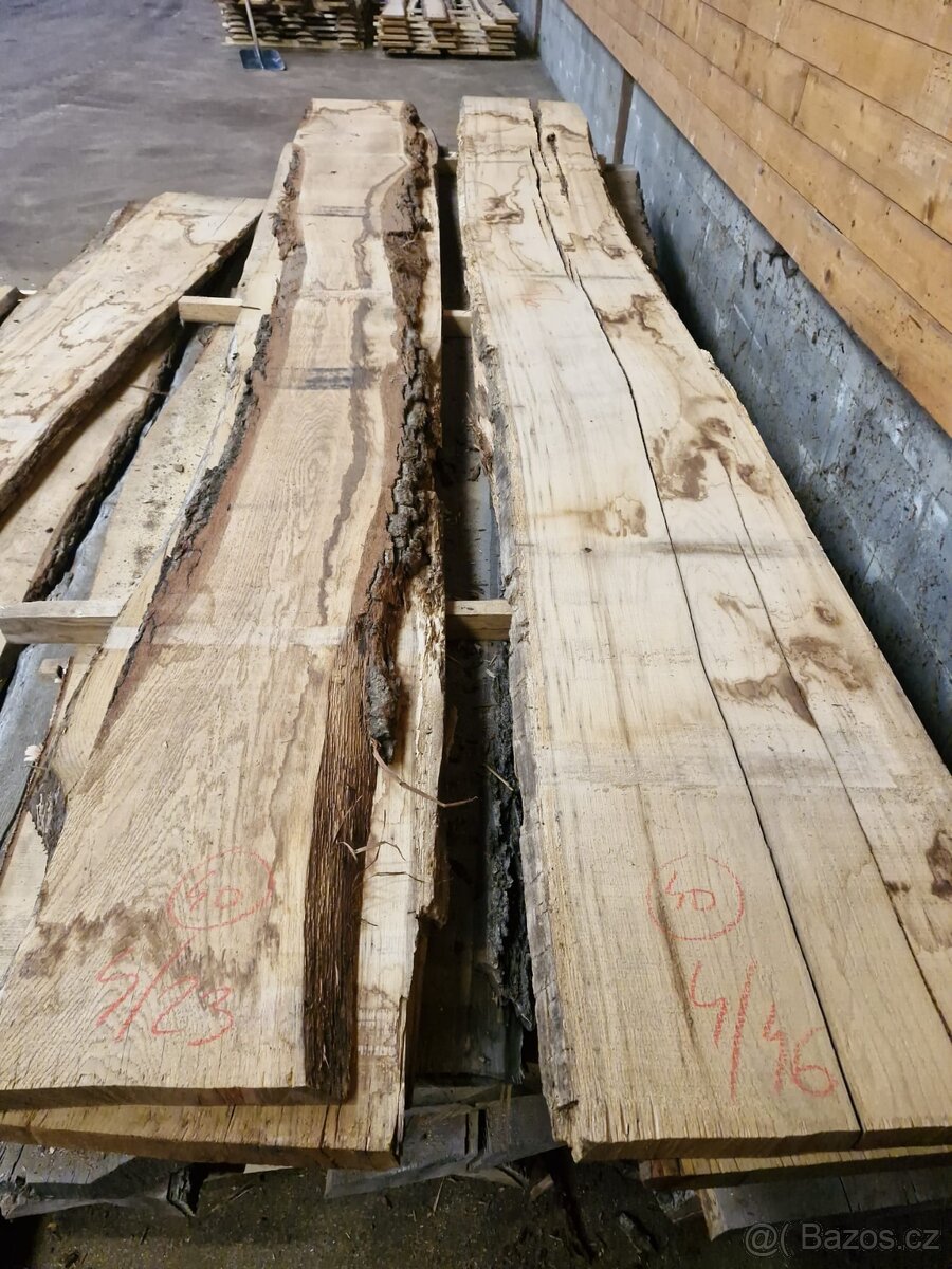 Dubové řezivo sušené 8 000/m3 - 13