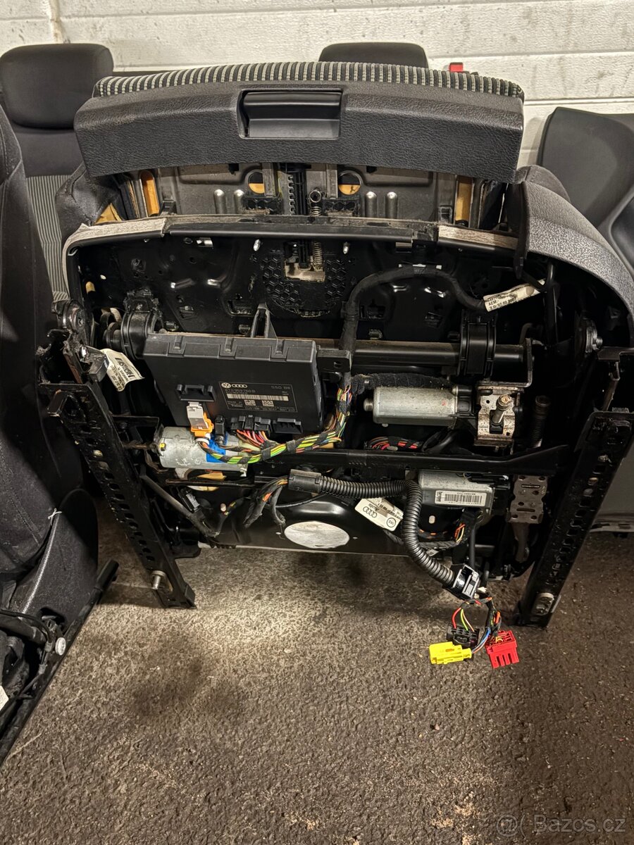 Elektrické látkové sedačky + TAPCE Audi A5 - 13