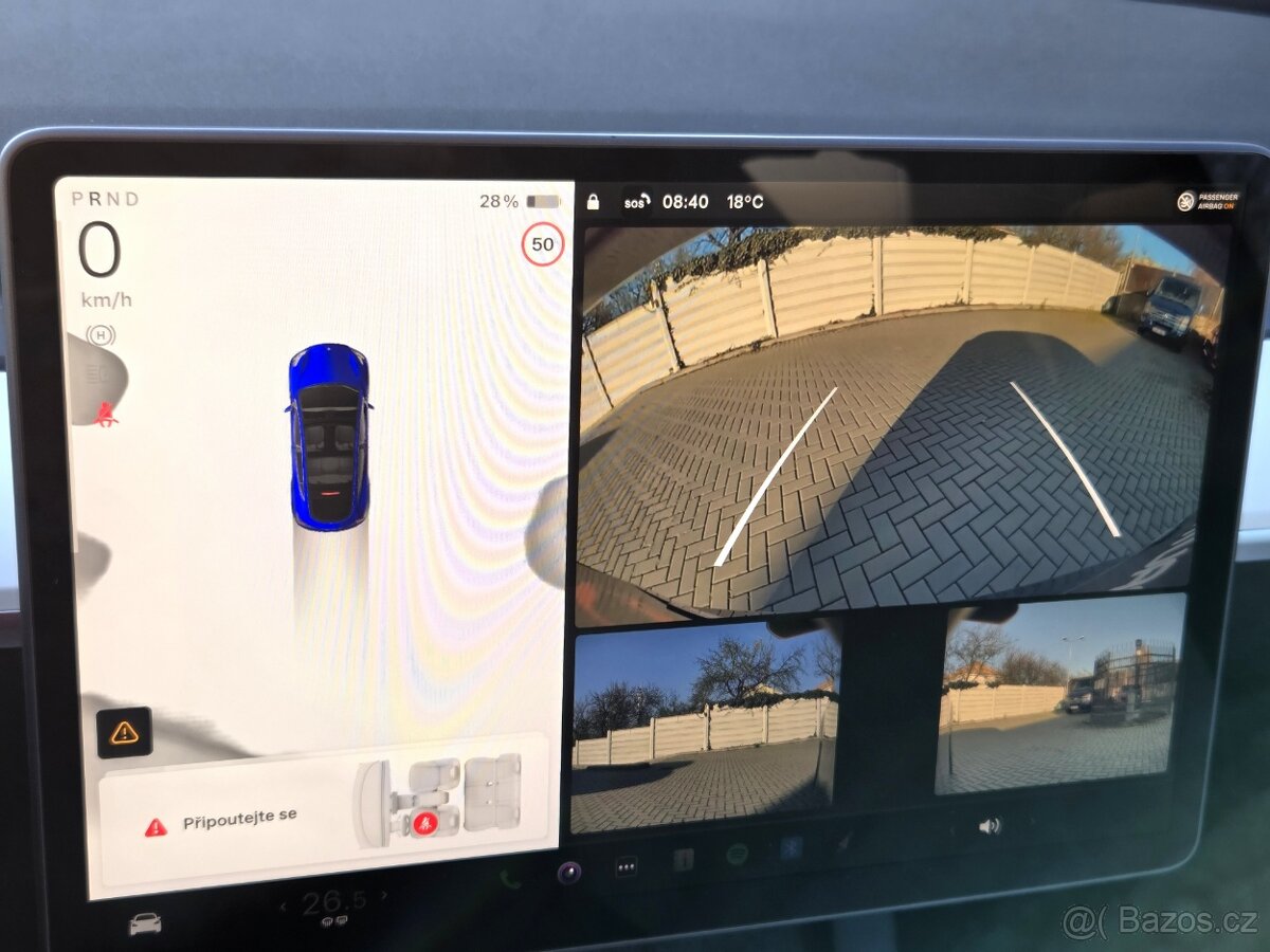 Tesla Model Y Standard Range / koupeno v ČR / SOH 96% / Tová - 13