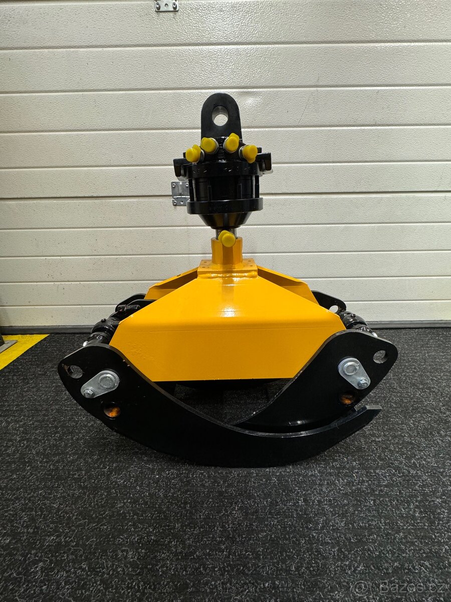 Hydraulický drapák s rotátorem – bagr 1–4 t - 13