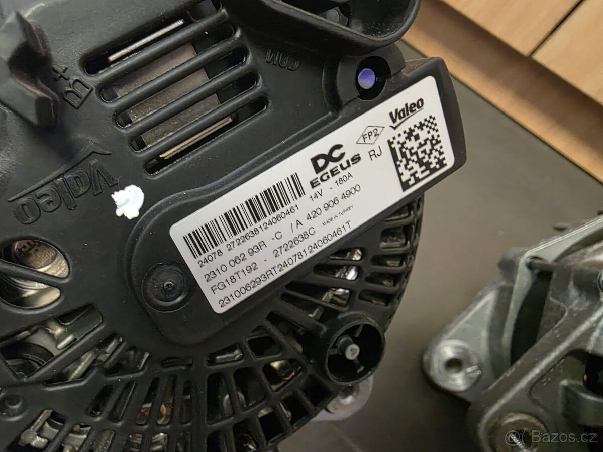 STARTER + ALTERNATOR 1,5 dci k9ku872 - 13