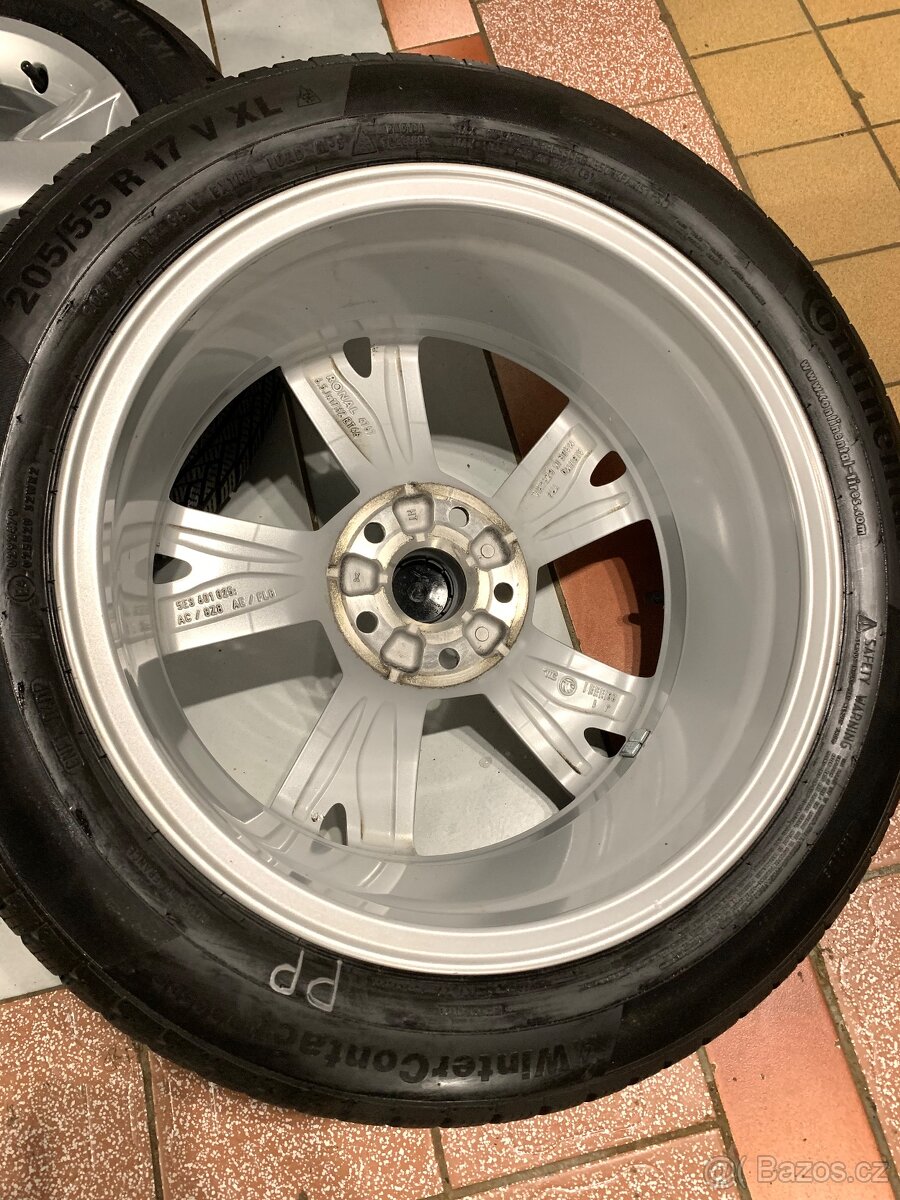 Alu kola Škoda R17 5X112 ZIMNÍ PNEU 205/55 R17 LYRA - 13