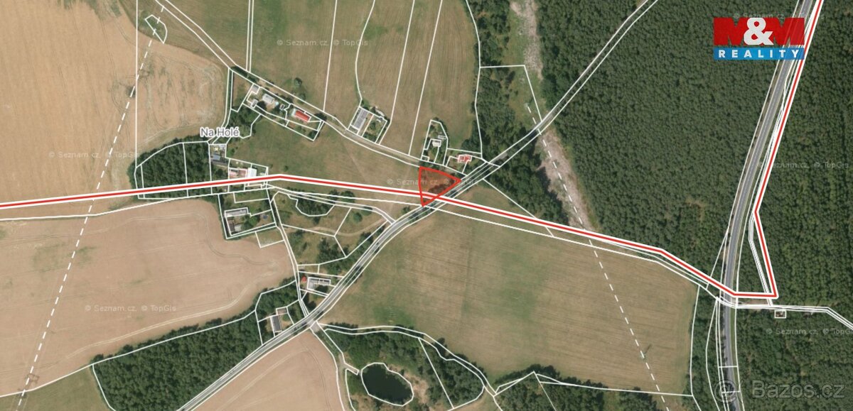 Prodej louky, 1072 m², Krsy - 13