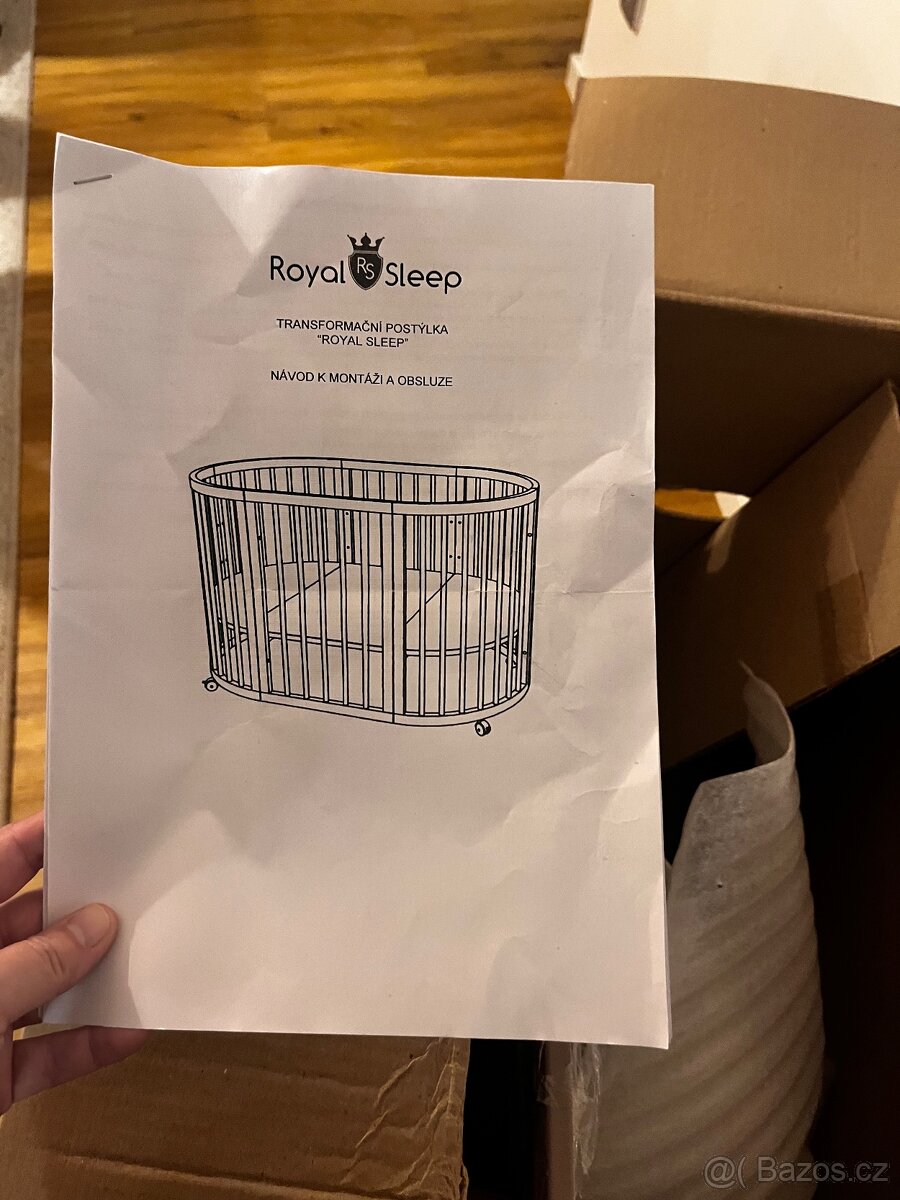 Rostoucí postýlka 7v1 včetně setu matrací - 13